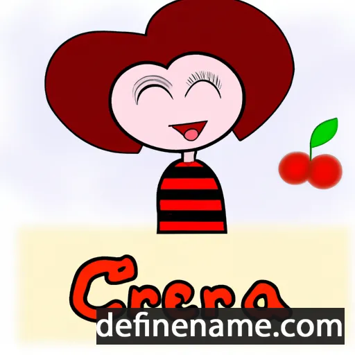 Cereza cartoon