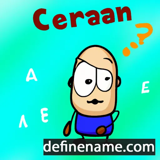 Certán cartoon