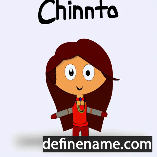 Chacinta cartoon