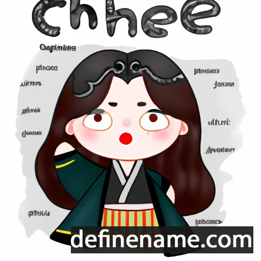 Chae-hyang cartoon