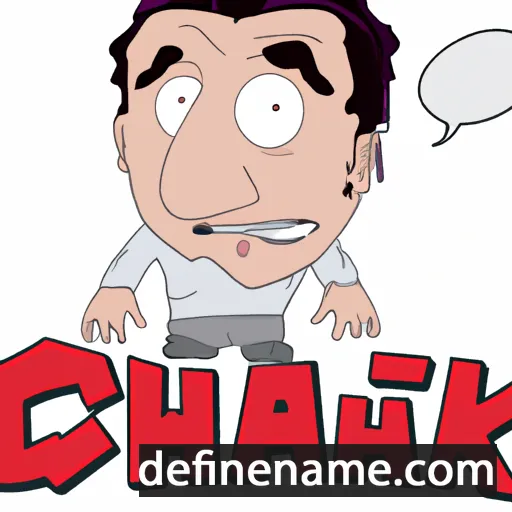 Chafik cartoon