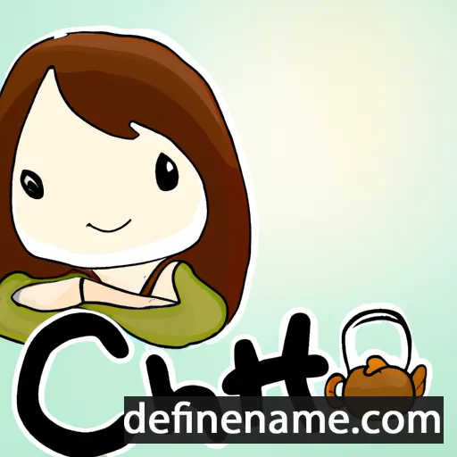 cartoon of the name Chai