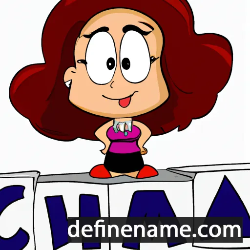 Chaima cartoon