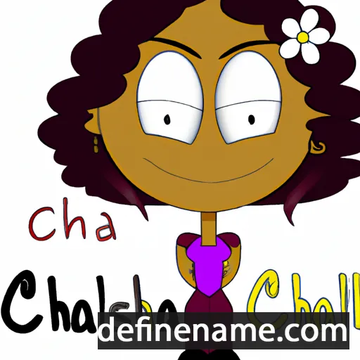 Chalissa cartoon