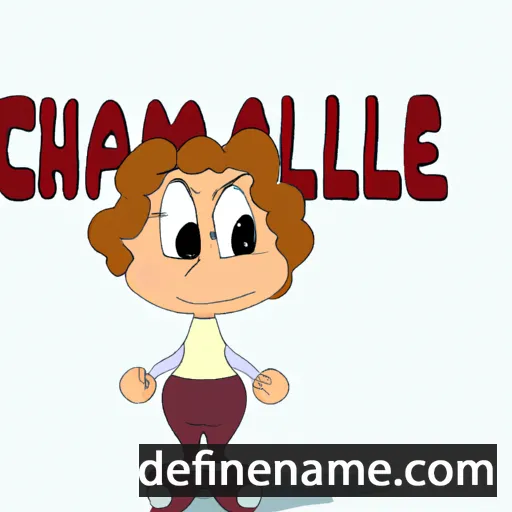 Chamille cartoon