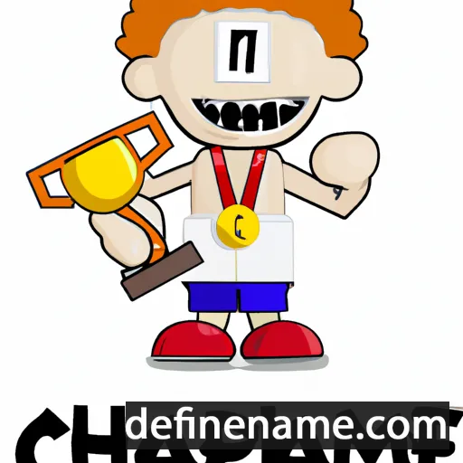 Champ cartoon