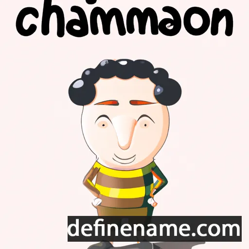 Chamroen cartoon