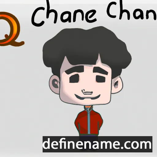 cartoon of the name Chan