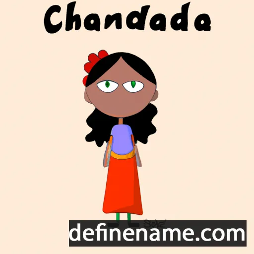 Chandrika cartoon