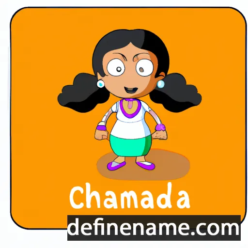 Chandrima cartoon