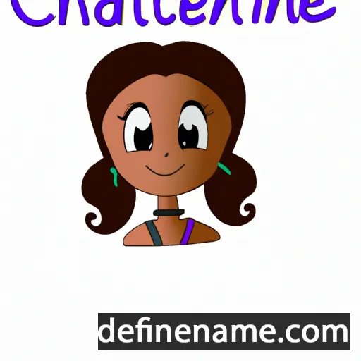 Chanette cartoon