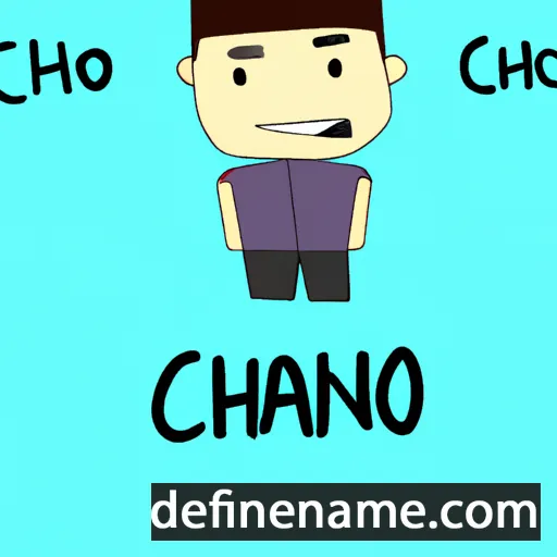 Chanho cartoon