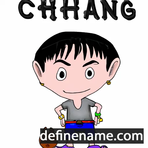 Chanhpheng cartoon