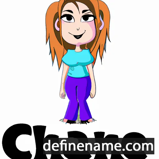 cartoon of the name Chani