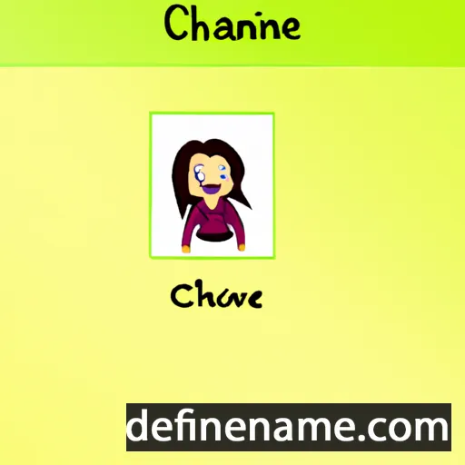 Chanine cartoon