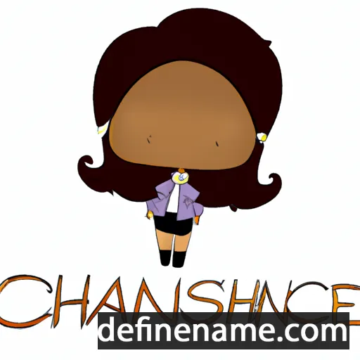 Chanise cartoon