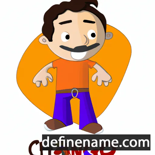 cartoon of the name Chano