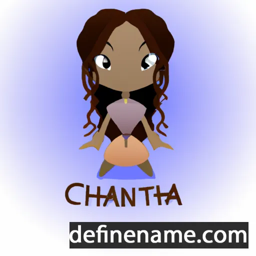 Chantea cartoon