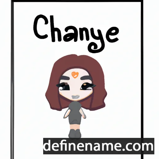 Chanye cartoon