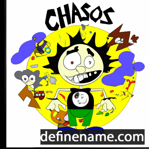 Chaos cartoon