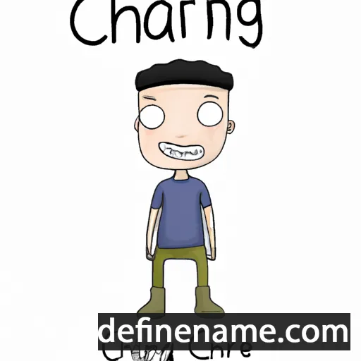 Charing cartoon