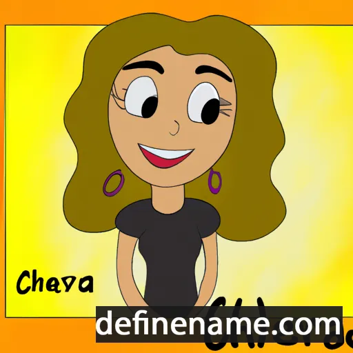 Charlena cartoon