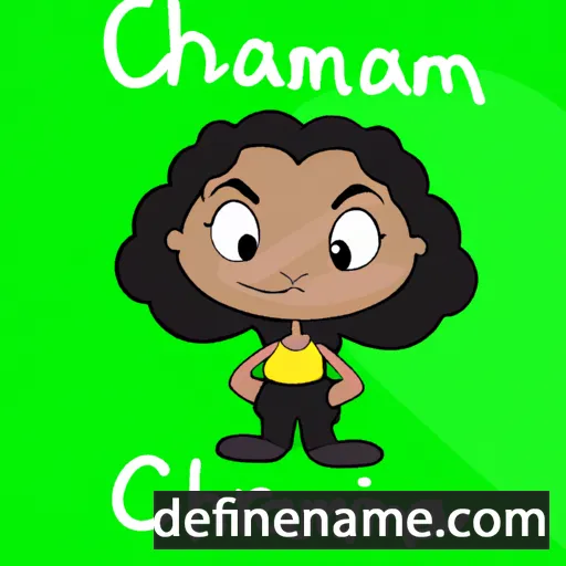 Charmain cartoon