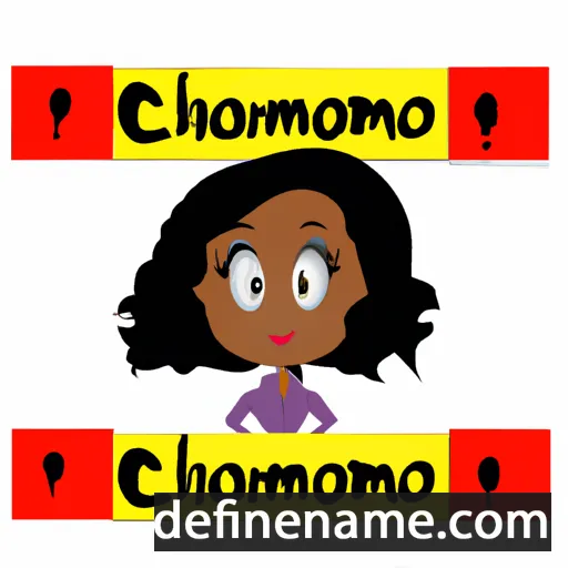 Charmonique cartoon