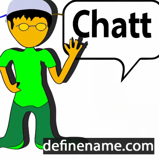 Chat cartoon