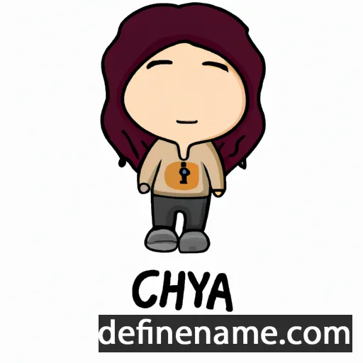 Chayah cartoon