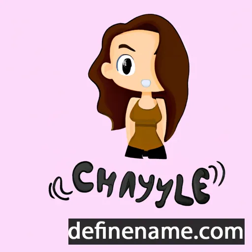 Chaylee cartoon