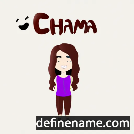 Chayma cartoon