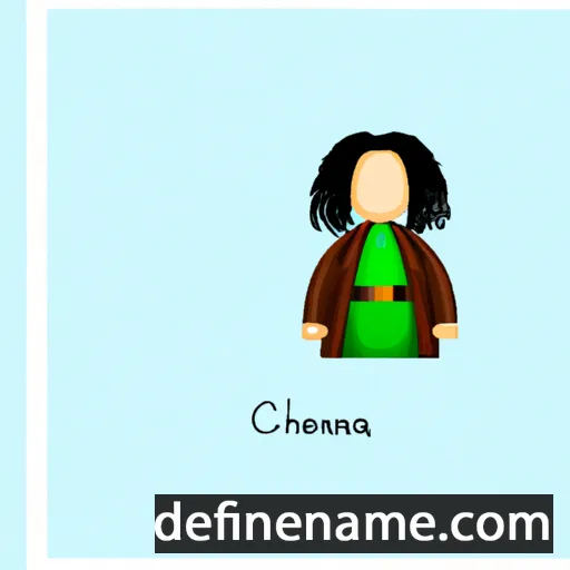 Chegianna cartoon