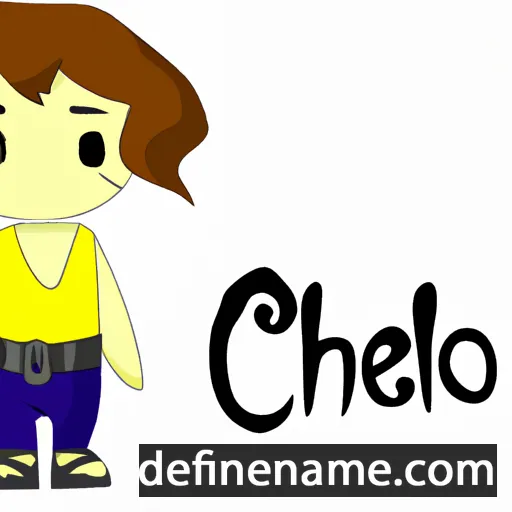 cartoon of the name Chelo