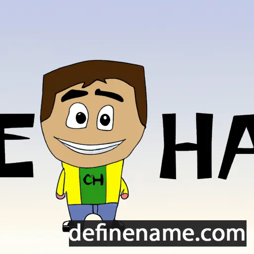 cartoon of the name Chema