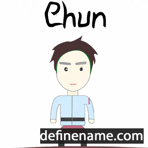 Chengjuan cartoon