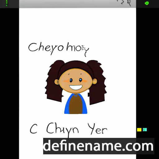 Cherilynn cartoon