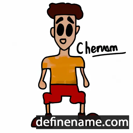 Chermán cartoon