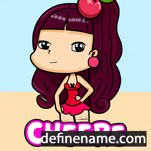 Cherrie cartoon