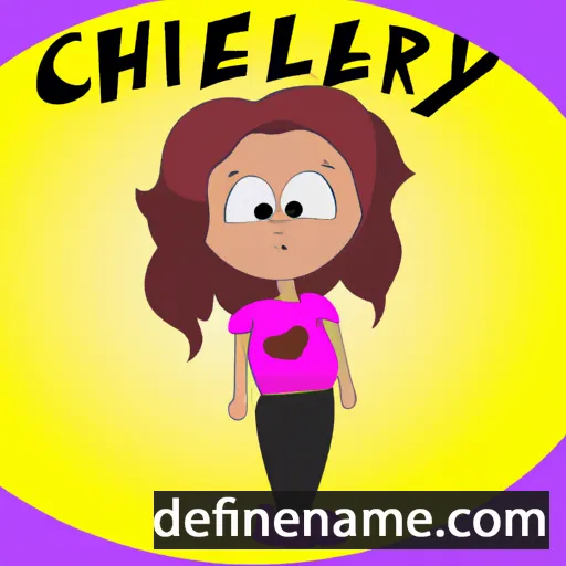 Cheryla cartoon