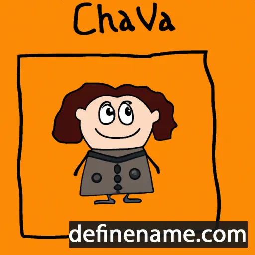 Cheslava cartoon