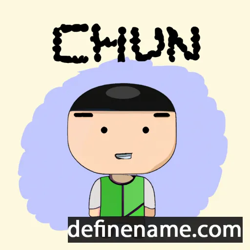 Cheun cartoon