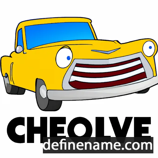 Chevrolet cartoon