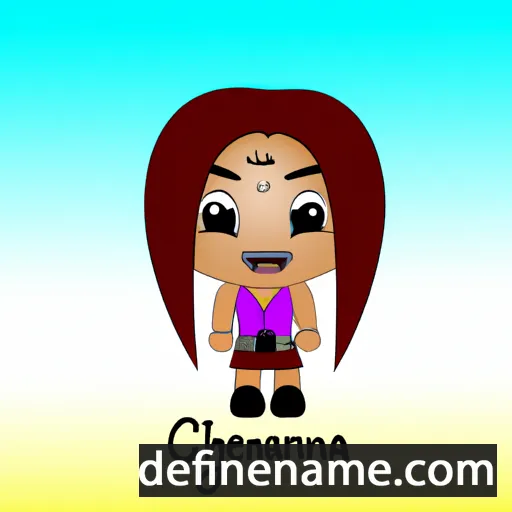 Cheyanna cartoon