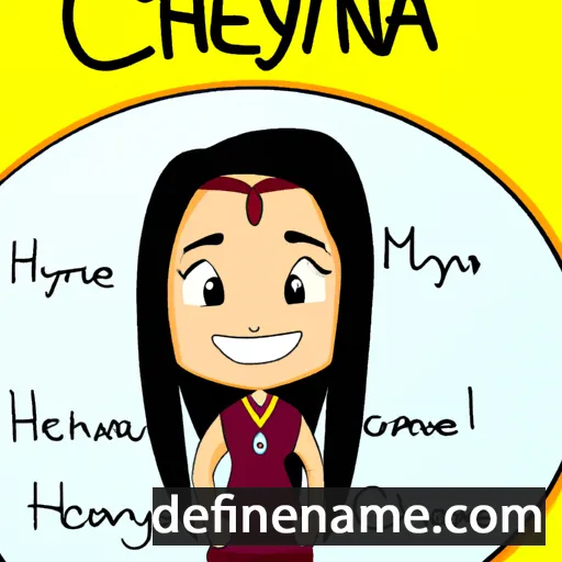 Cheyenna cartoon