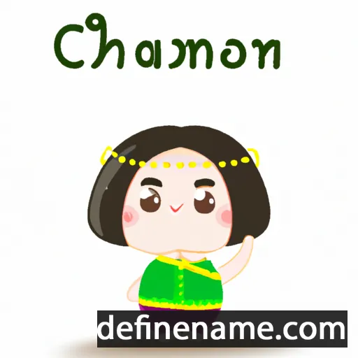 Chhaom cartoon