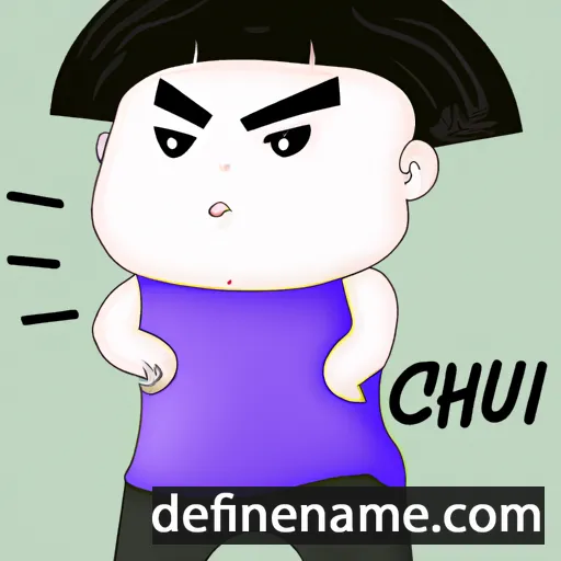 cartoon of the name Chhun