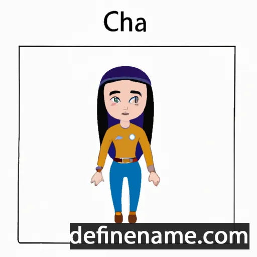 Chiajna cartoon