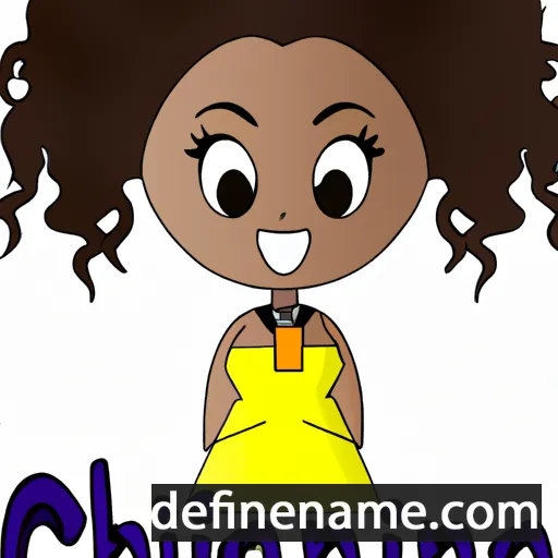 cartoon of the name Chianna