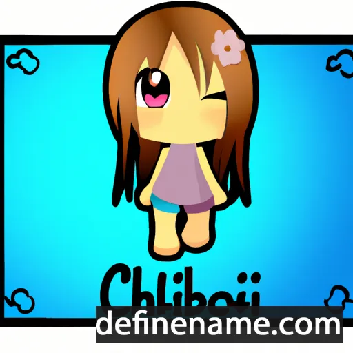 Chibi cartoon